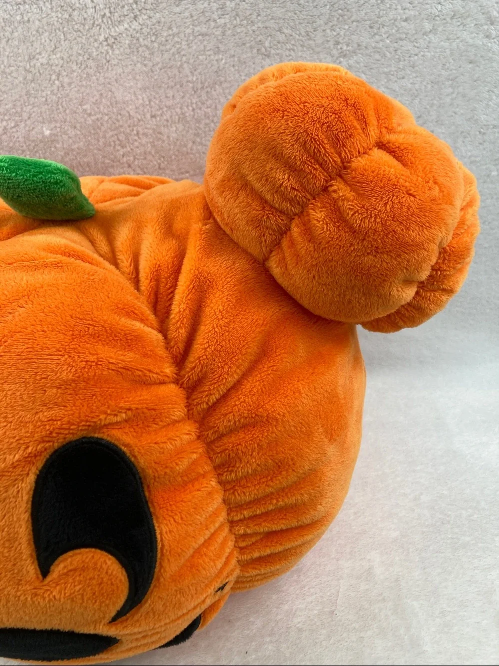 Disney Mickey Mouse Spooktacular Jack-O-Lantern Pumpkin Plush Pillow Toy 16”